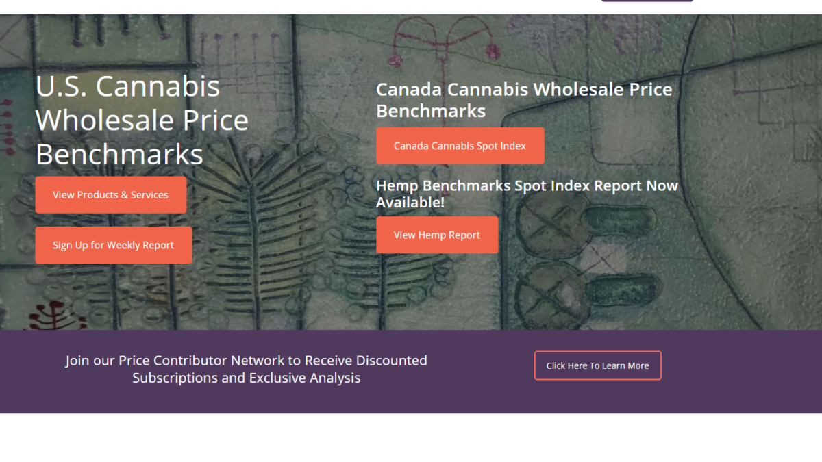 Wholesale cannabis data